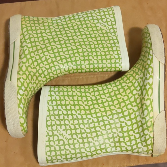 COACH Ursula Rain Boots - Picture 4 of 5